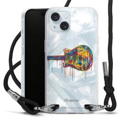 Carry Case Transparent Fabric black/silver