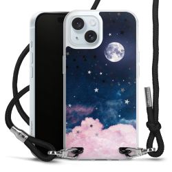 Carry Case Transparent Fabric black/silver