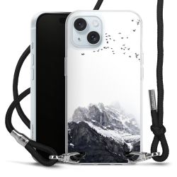 Carry Case Transparent Fabric black/silver