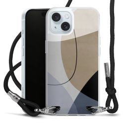 Carry Case Transparent Fabric black/silver