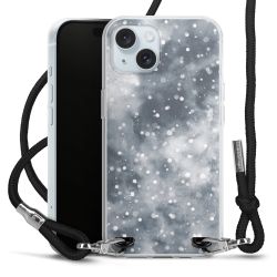 Carry Case Transparent Fabric black/silver