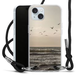 Carry Case Transparent Fabric black/silver