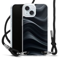 Carry Case Transparent Fabric black/silver