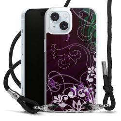 Carry Case Transparent Fabric black/silver