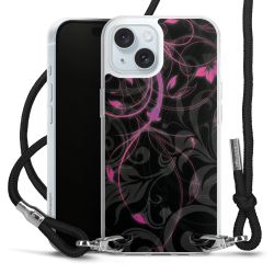 Carry Case Transparent Fabric black/silver