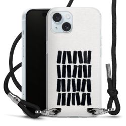 Carry Case Transparent Fabric black/silver