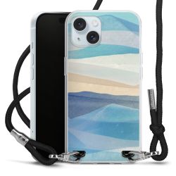 Carry Case Transparent Fabric black/silver