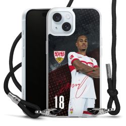 Carry Case Stoff schwarz/silber