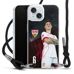 Carry Case Stoff schwarz/silber