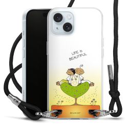 Carry Case Stoff schwarz/silber