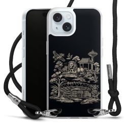 Carry Case Stoff schwarz/silber