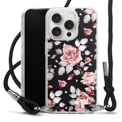 Carry Case Transparent Fabric black/silver