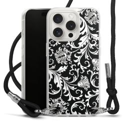 Carry Case Transparent Fabric black/silver