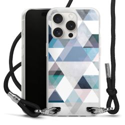 Carry Case Transparent Fabric black/silver