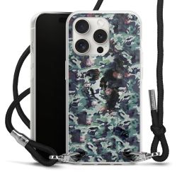 Carry Case Transparent Fabric black/silver