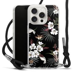 Carry Case Transparent Fabric black/silver