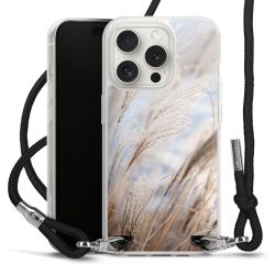 Carry Case Transparent Fabric black/silver