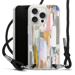 Carry Case Transparent Fabric black/silver