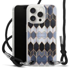 Carry Case Transparent Fabric black/silver