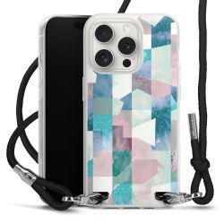 Carry Case Transparent Fabric black/silver