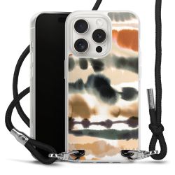 Carry Case Transparent Fabric black/silver