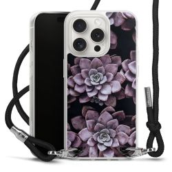 Carry Case Transparent Fabric black/silver