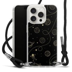 Carry Case Transparent Fabric black/silver