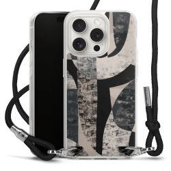 Carry Case Transparent Fabric black/silver