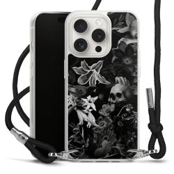 Carry Case Transparent Fabric black/silver