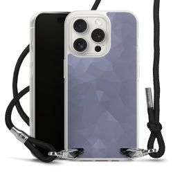 Carry Case Transparent Fabric black/silver