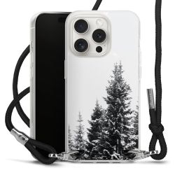 Carry Case Transparent Fabric black/silver