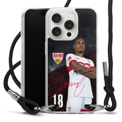 Carry Case Stoff schwarz/silber