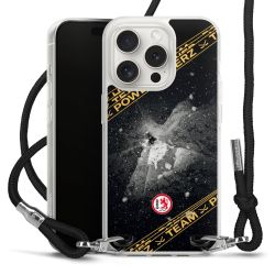 Carry Case Stoff schwarz/silber