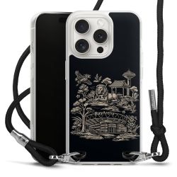 Carry Case Stoff schwarz/silber