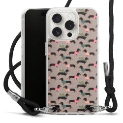 Carry Case Stoff schwarz/silber