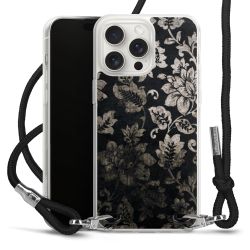 Carry Case Transparent Fabric black/silver