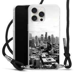 Carry Case Transparent Fabric black/silver