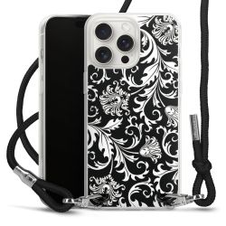 Carry Case Transparent Fabric black/silver