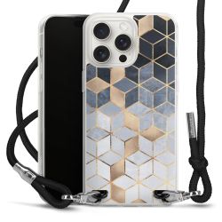 Carry Case Transparent Fabric black/silver