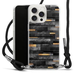 Carry Case Transparent Fabric black/silver