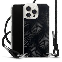 Carry Case Transparent Fabric black/silver