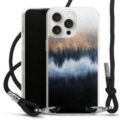 Carry Case Transparent Fabric black/silver