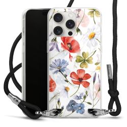 Carry Case Transparent Fabric black/silver