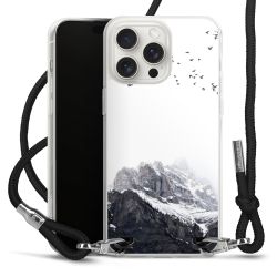 Carry Case Transparent Fabric black/silver