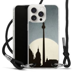 Carry Case Transparent Fabric black/silver