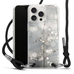 Carry Case Transparent Fabric black/silver