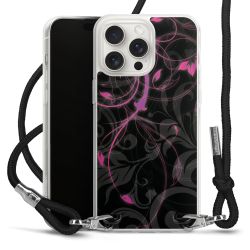 Carry Case Transparent Fabric black/silver