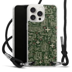 Carry Case Stoff schwarz/silber