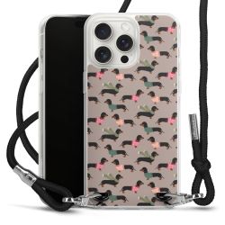 Carry Case Stoff schwarz/silber