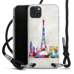 Carry Case Transparent Fabric black/silver